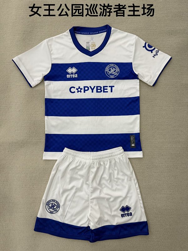 Niño_Adults And Youth Queens Park Home Soccer Uniform 2526-Li